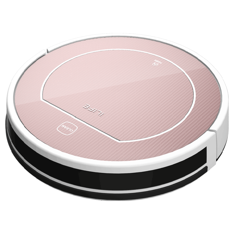 buy-ilife-dry-and-wet-robotic-vacuum-cleaner-v7s-plus-pink-online